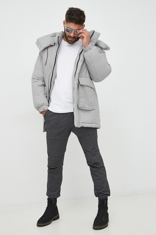 Calvin Klein Jeans kurtka J30J321907.9BYY szary AW22