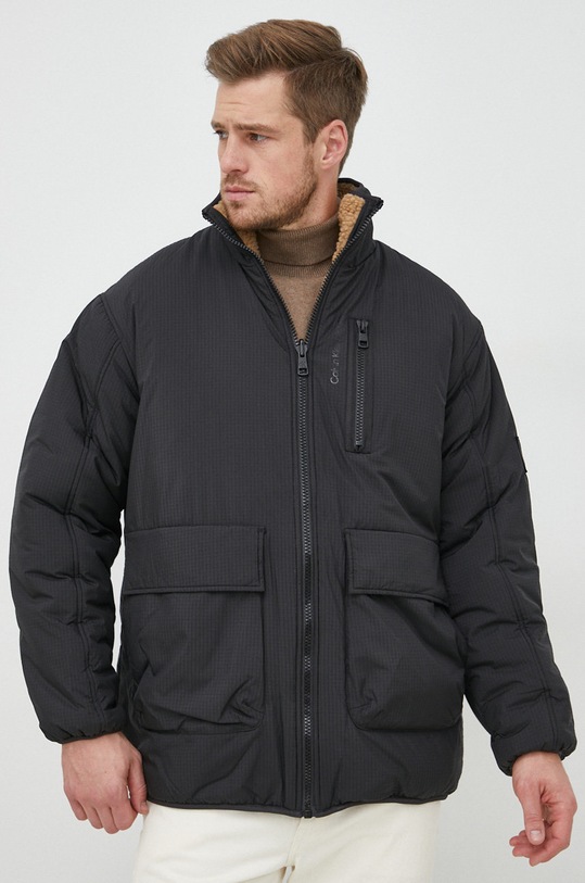 Двостороння куртка Calvin Klein Jeans з підкладкою коричневий J30J321914.9BYY