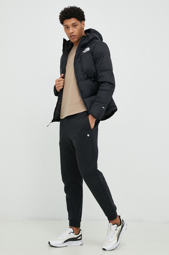 The North Face down jacket MEN S HIMALAYAN LIGHT DOWN HOODIE NF0A7X16JK31 black SS24