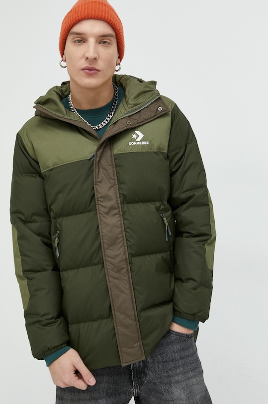 Converse kurtka puchowa pozostałe zielony 10023754.A02