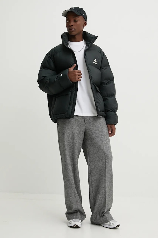 Bunda Converse 10023798.A01 čierna AW24