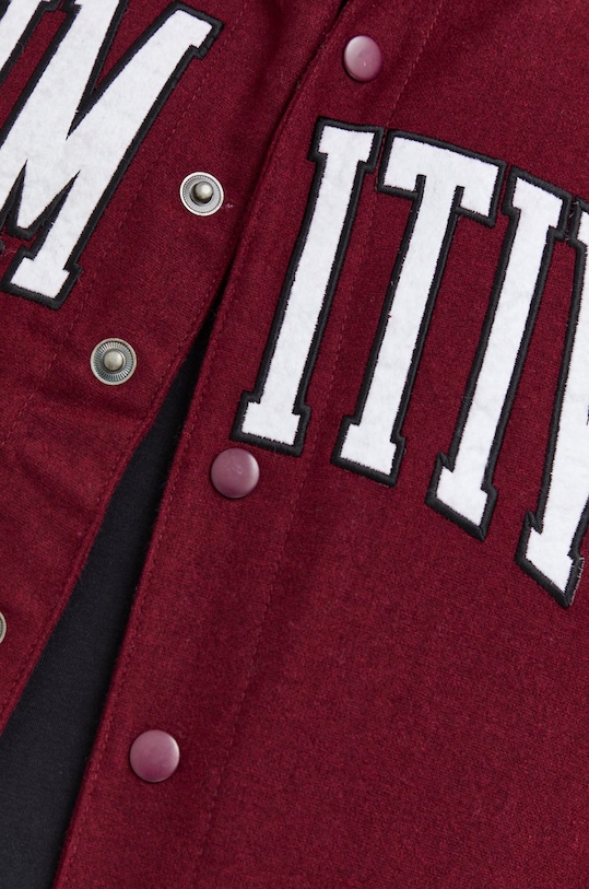 Vunena jakna Primitive pa322143.bur bordo