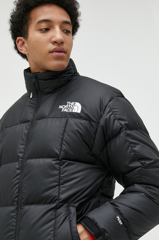 The North Face kurtka puchowa MENS LHOTSE JACKET bez kaptura czarny NF0A3Y23YA71