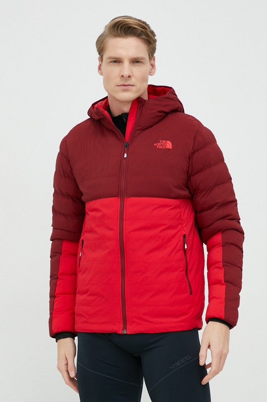 The North Face geaca sport ThermoBall 50/50 cu captuseala rosu NF0A7UL7D0D1