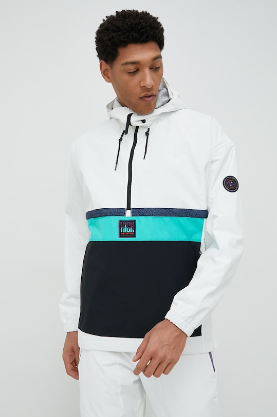 Bunda Quiksilver Steeze zimní sporty bílá EQYTJ03365
