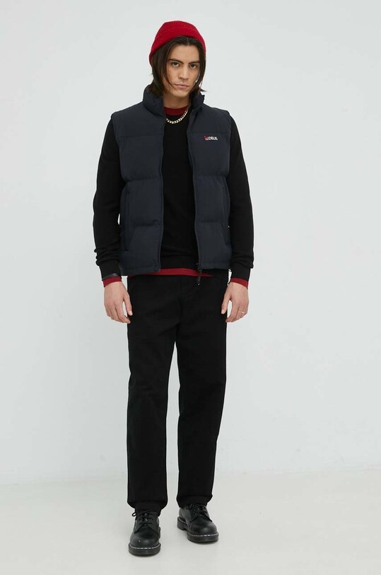 Deus Ex Machina bezrękawnik DMF226318 czarny AW22