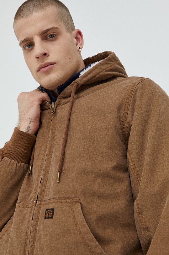Superdry kurtka pozostałe brązowy M5011462A.7SN