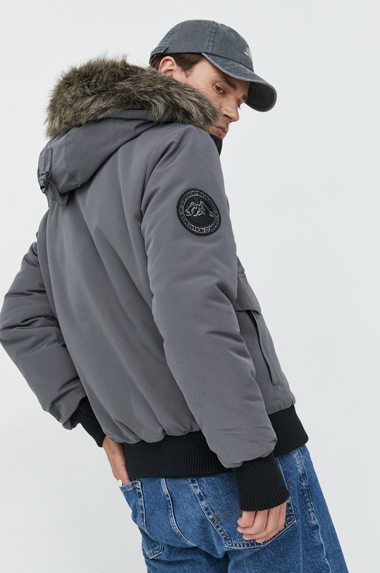 Odzież Superdry kurtka M5011113A.00Q szary