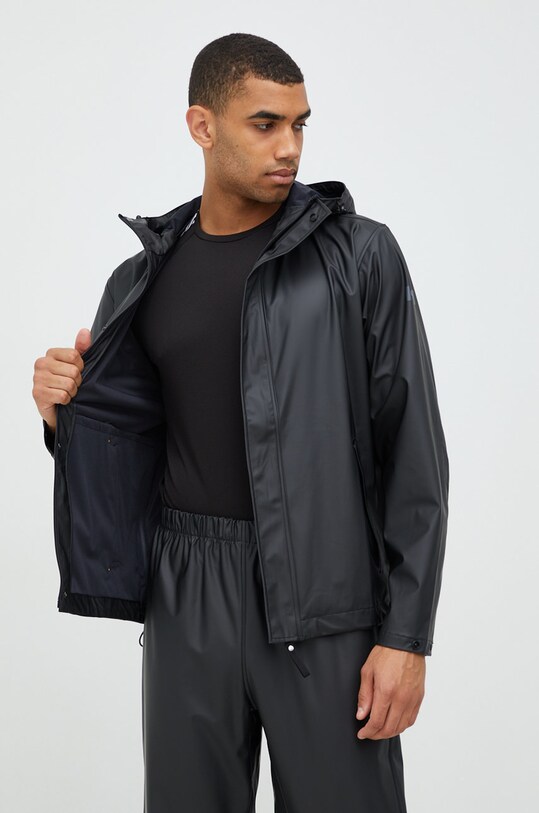 Helly Hansen kurtka przeciwdeszczowa czarny 53267