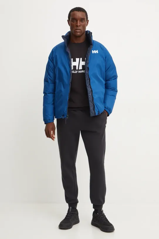 Helly Hansen kurtka puchowa dwustronna HH REVERSIBLE DOWN bez kaptura granatowy 53890