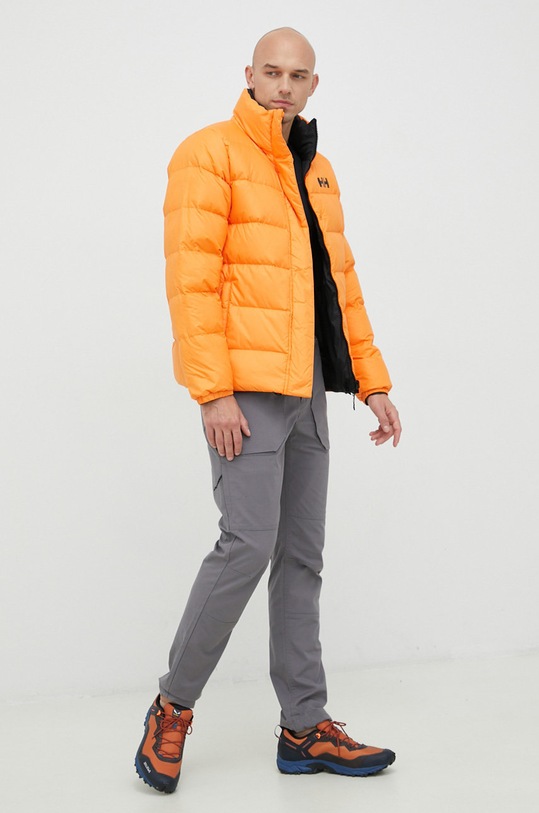 Oblečení Oboustranná péřová bunda Helly Hansen HH REVERSIBLE DOWN 53890 oranžová