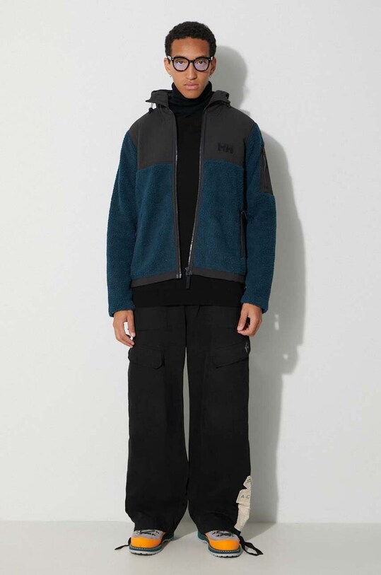 Helly Hansen bluza sportowa PATROL PILE 53678 granatowy AW24