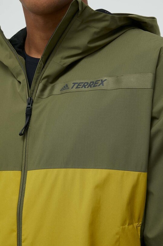Αδιάβροχο μπουφάν adidas TERREX Multi HF0830 πράσινο