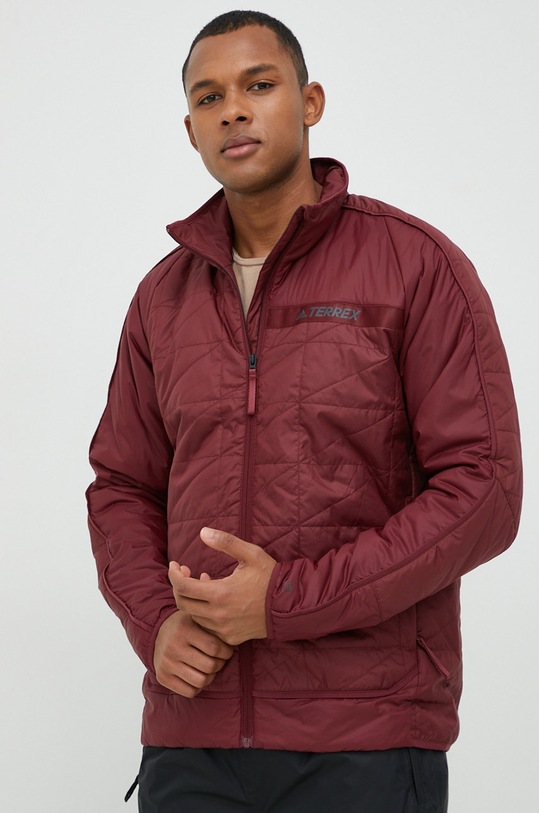 adidas TERREX kurtka sportowa Multi bez kaptura bordowy HI1608