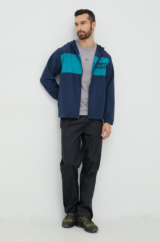 Μπουφάν New Balance MJ23900TMT σκούρο μπλε AW22