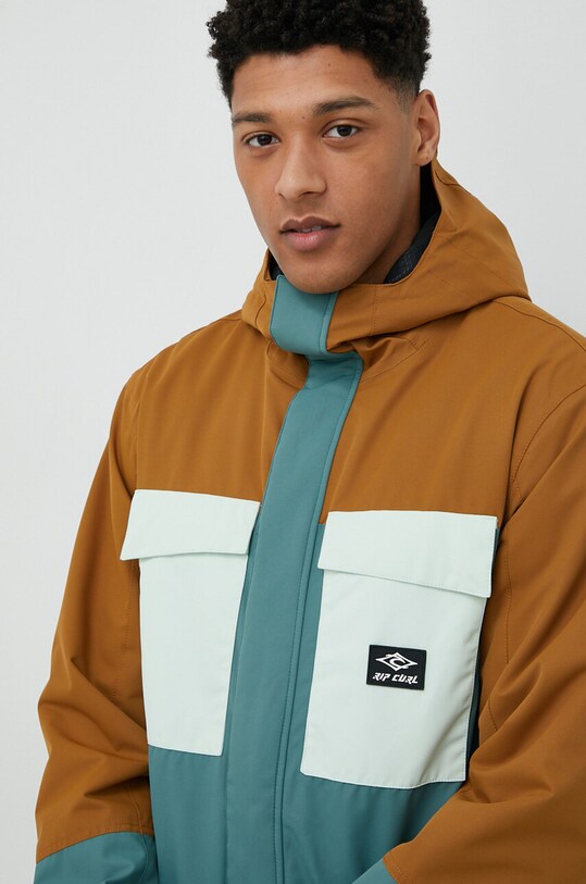 Jakna Rip Curl Pinnacle smeđa 004MOU