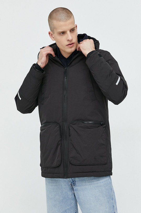 Jack & Jones rövid kabát Jcomotion enyhén szigetelt fekete 12215407.Black