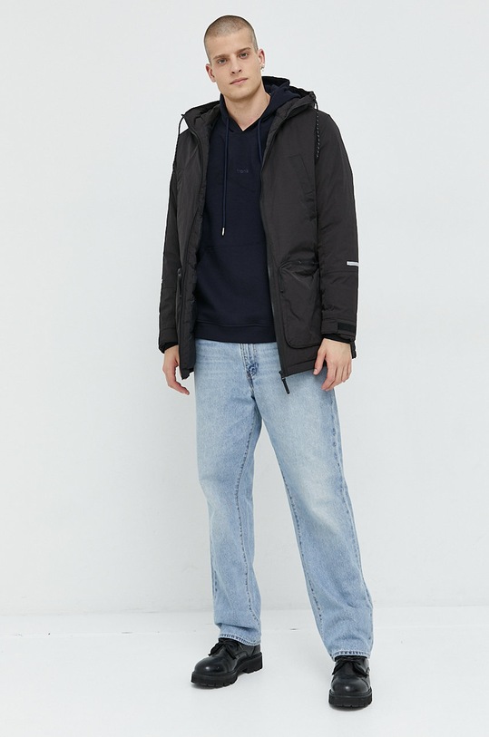 Jack & Jones rövid kabát Jcomotion 12215407.Black fekete AW22