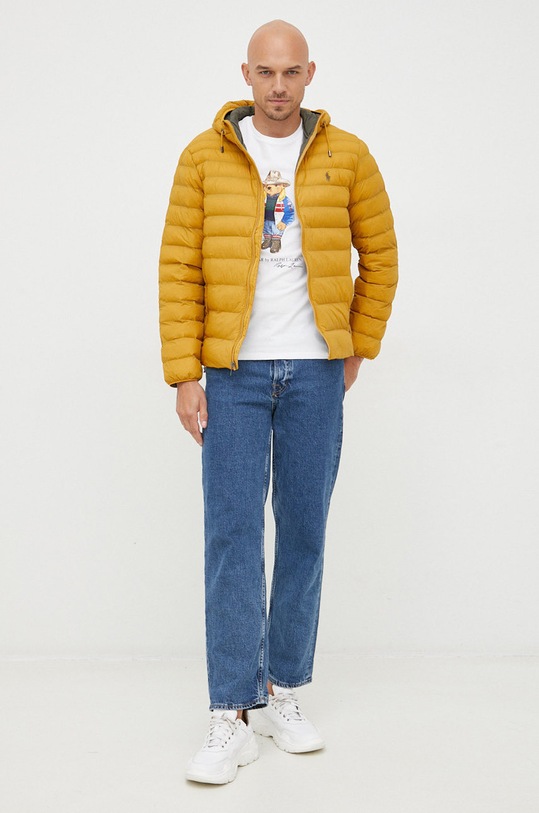 Polo Ralph Lauren geaca 710847097005 galben AW22