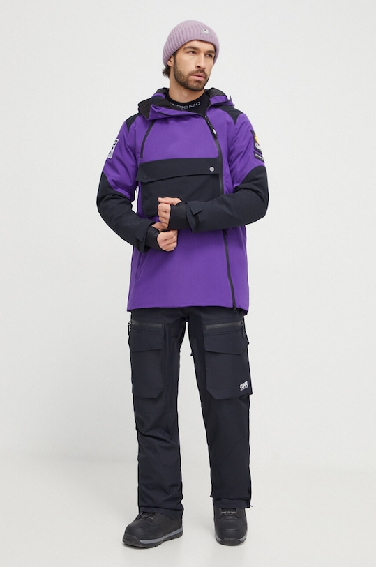 Bunda Colourwear Foil 7010292 fialová AW22