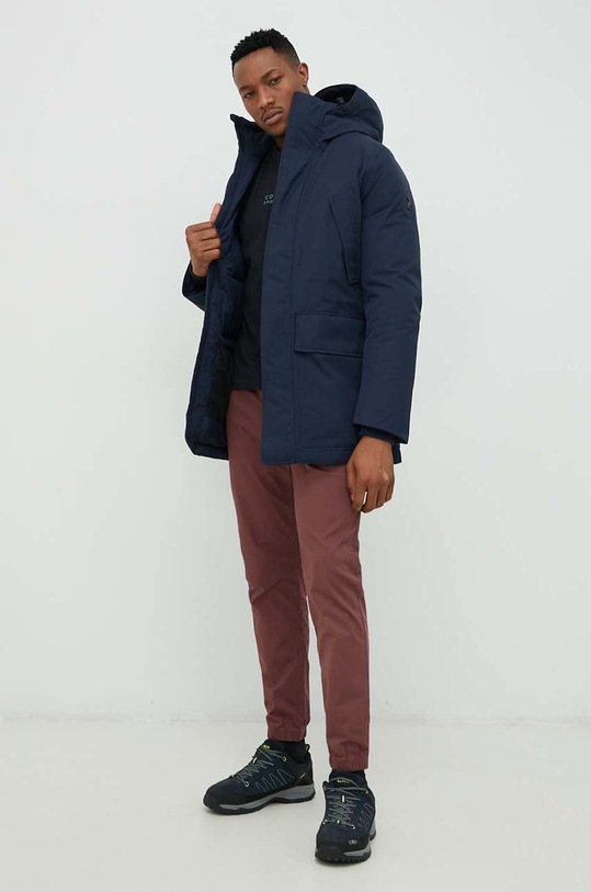 Пухено спортно яке Peak Performance Ground G77957 тъмносин AW23