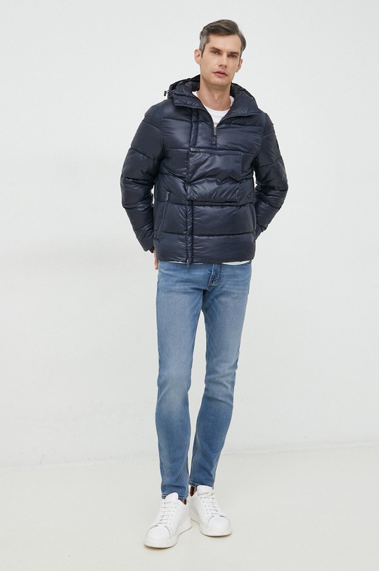 Michael Kors geaca CF2204635P bleumarin AW22