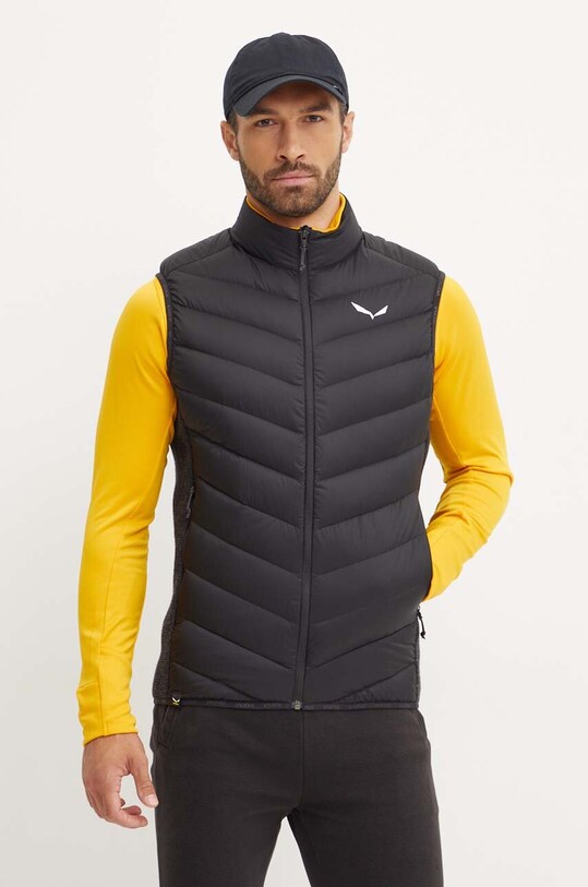 Спортивный пуховый жилет Salewa Fanes лёгкий пух чёрный 00.0000028017