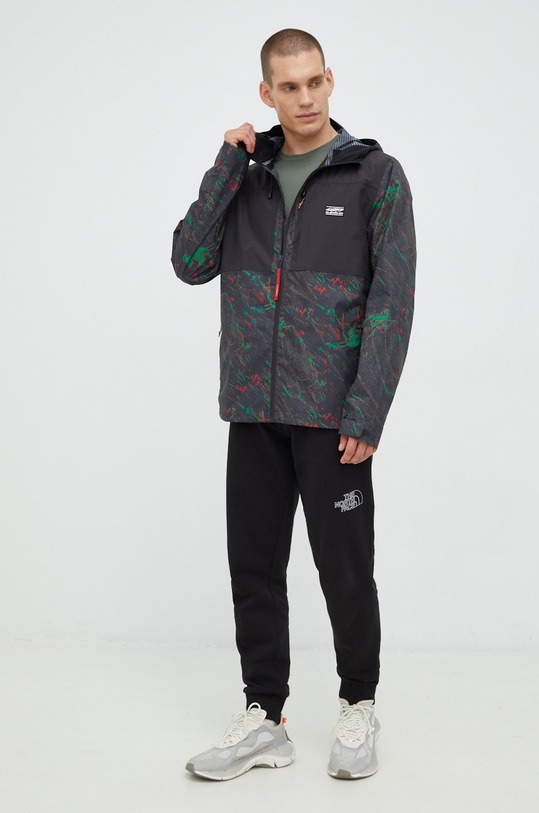 Outdoorová bunda Quiksilver Lizard Heads EQYJK03819 černá AW22