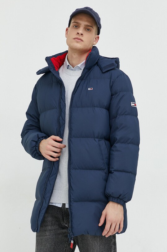 Tommy Jeans kurtka puchowa granatowy DM0DM15117.9BYY