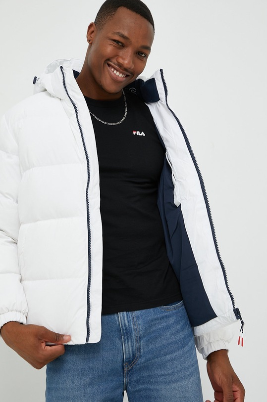 Пухова куртка Tommy Jeans білий DM0DM15447.9BYY