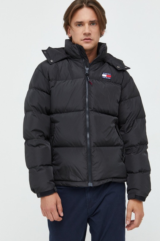 Tommy Jeans kurtka puchowa czarny DM0DM15445.9BYY