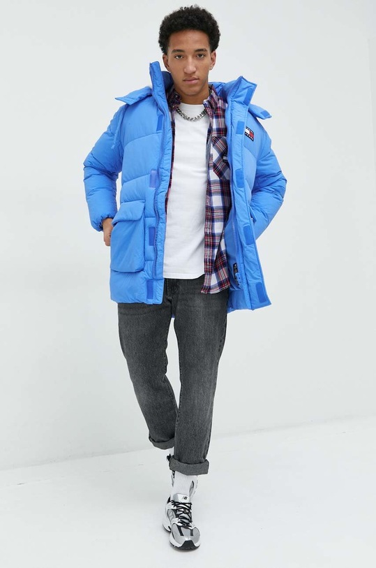 Μπουφάν Tommy Jeans DM0DM14392.9BYY μπλε AW22