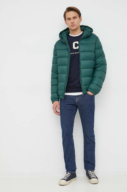 United Colors of Benetton kurtka 2NIWUN01M.169 zielony AW22