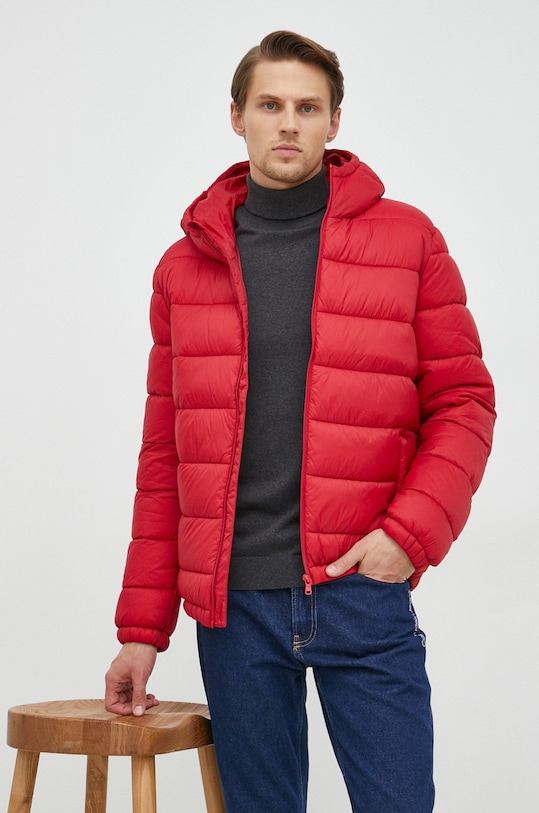 Μπουφάν United Colors of Benetton κόκκινο 2NIWUN01M.281