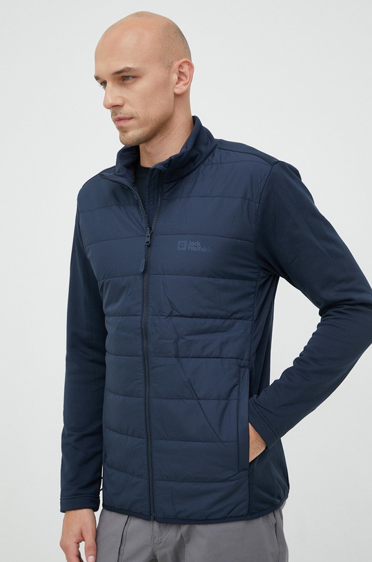 Outdoorová bunda Jack Wolfskin Glaabach 3in1 námořnická modř 1115291