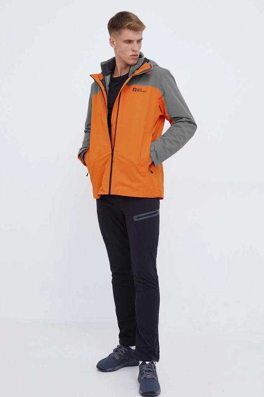 Одяг Куртка outdoor Jack Wolfskin Taubenberg 3in1 1115311 помаранчевий