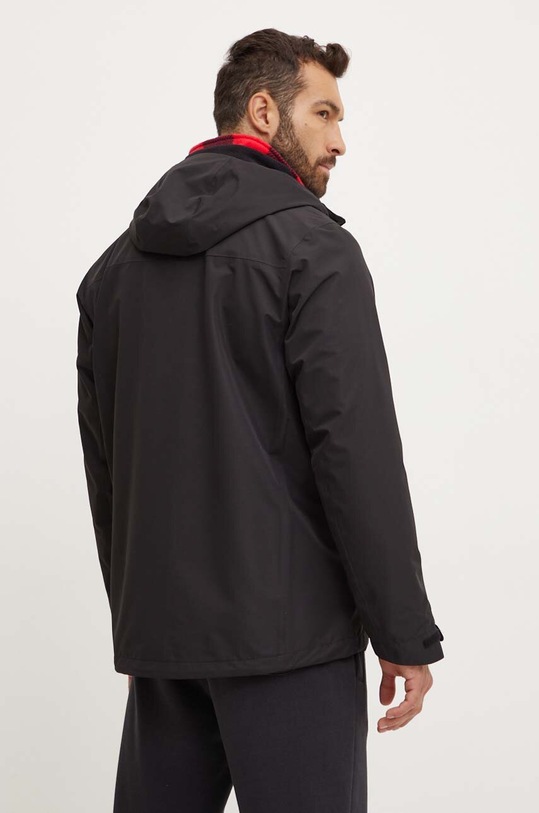 Jack Wolfskin jacheta de exterior Taubenberg 3in1 negru 1115311