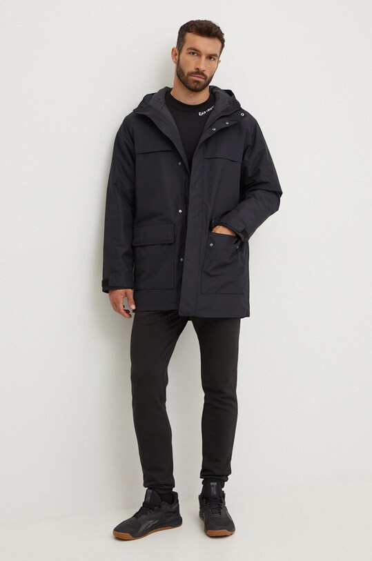 Jack Wolfskin kurtka 1115471 czarny AW24