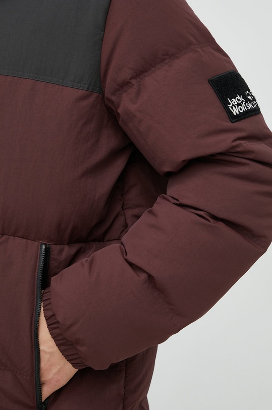 Péřová bunda Jack Wolfskin 1206911 burgundské