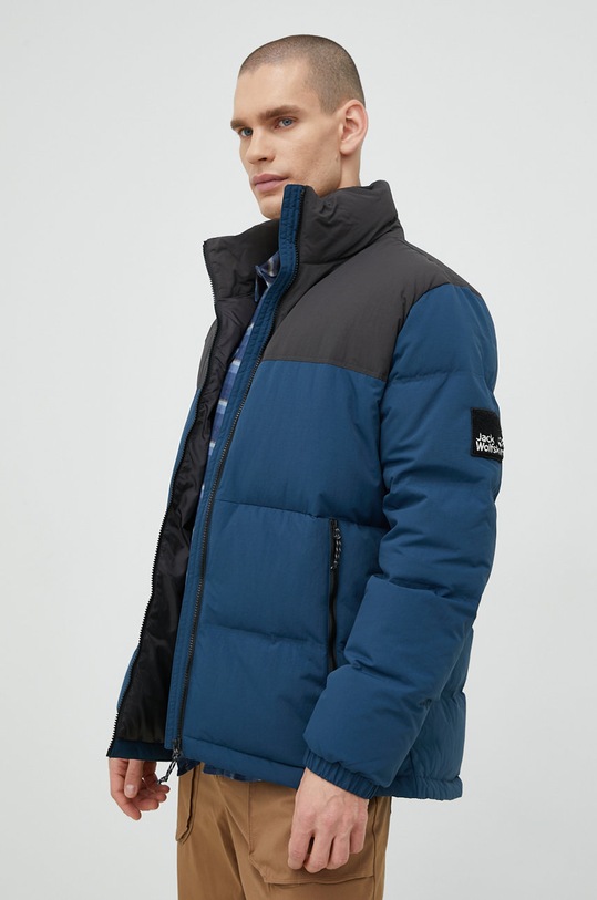 Jack Wolfskin geaca de puf cu captuseala albastru 1206911