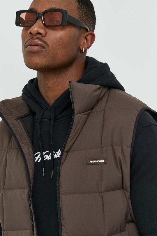 Αμάνικο μπουφάν Abercrombie & Fitch άλλο καφέ KI132.3461.400
