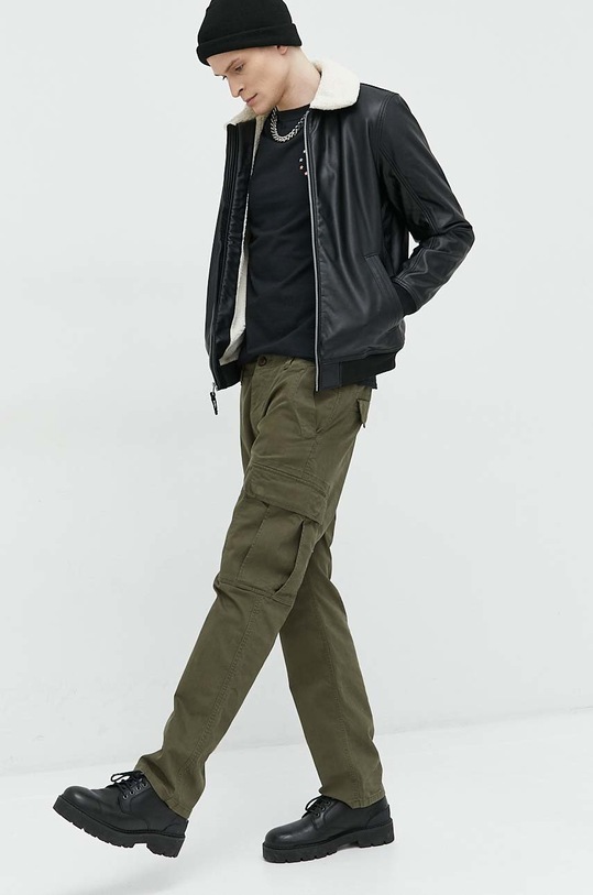 Hollister Co. kurtka KI332.2178.901 czarny AW22