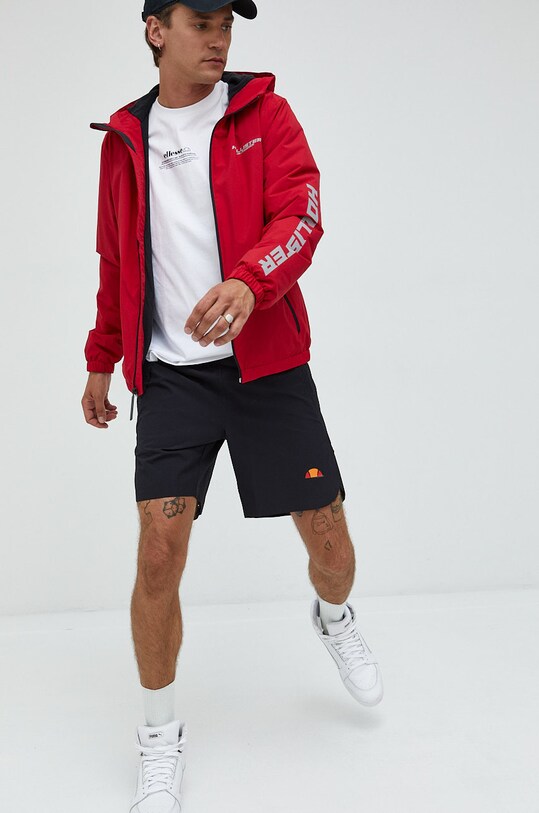 Hollister Co. kurtka KI332.2427.500 czerwony AW22
