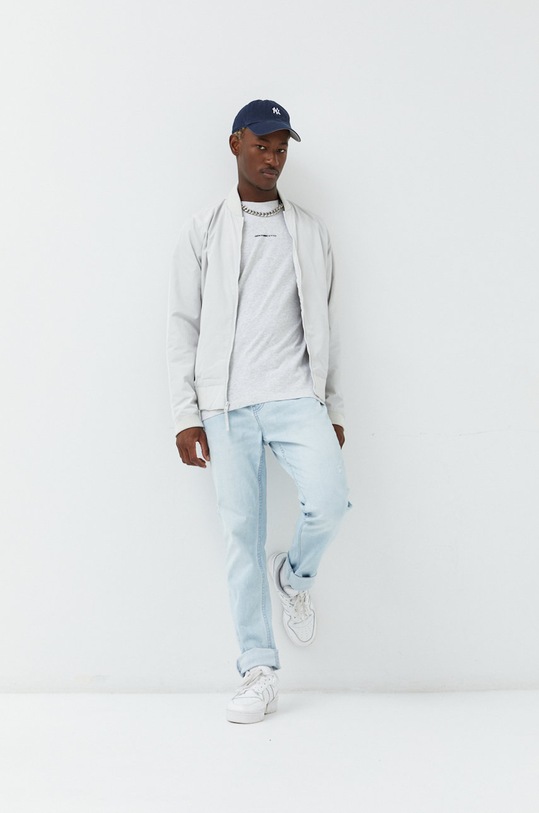 Bomber bunda Hollister Co. nezateplené béžová KI332.2624.110