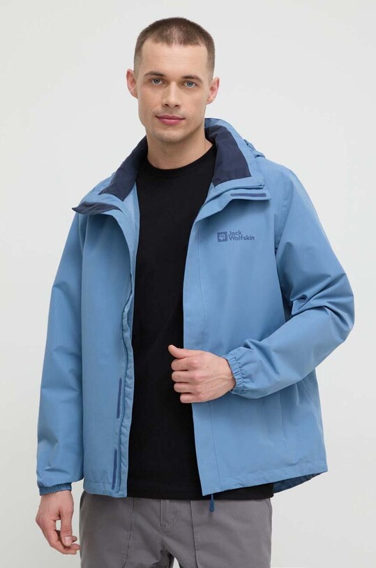 Μπουφάν Jack Wolfskin Stormy Point άλλο μπλε 1111142