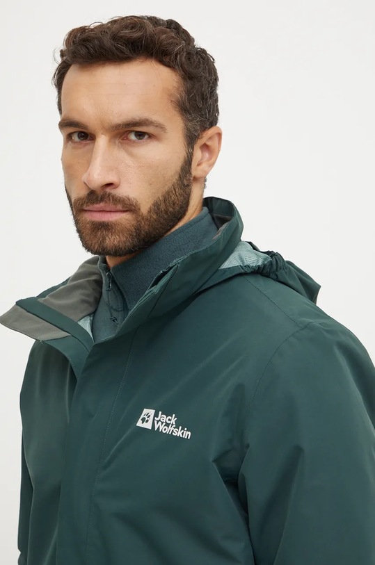 Куртка outdoor Jack Wolfskin Stormy Point 1111142 зелений