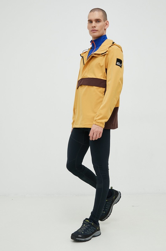 Jack Wolfskin geaca 1307411 galben AW22