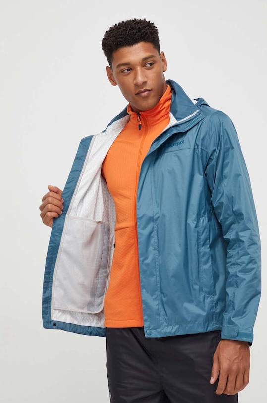 Nepromokavá bunda Marmot PreCip Eco 41500 tyrkysová