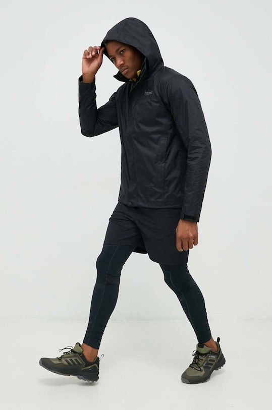 Nepromokavá bunda Marmot PreCip Eco 41500 černá SS24