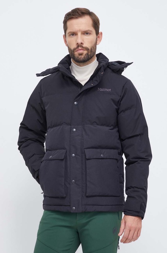 Marmot kurtka puchowa pozostałe czarny M13291